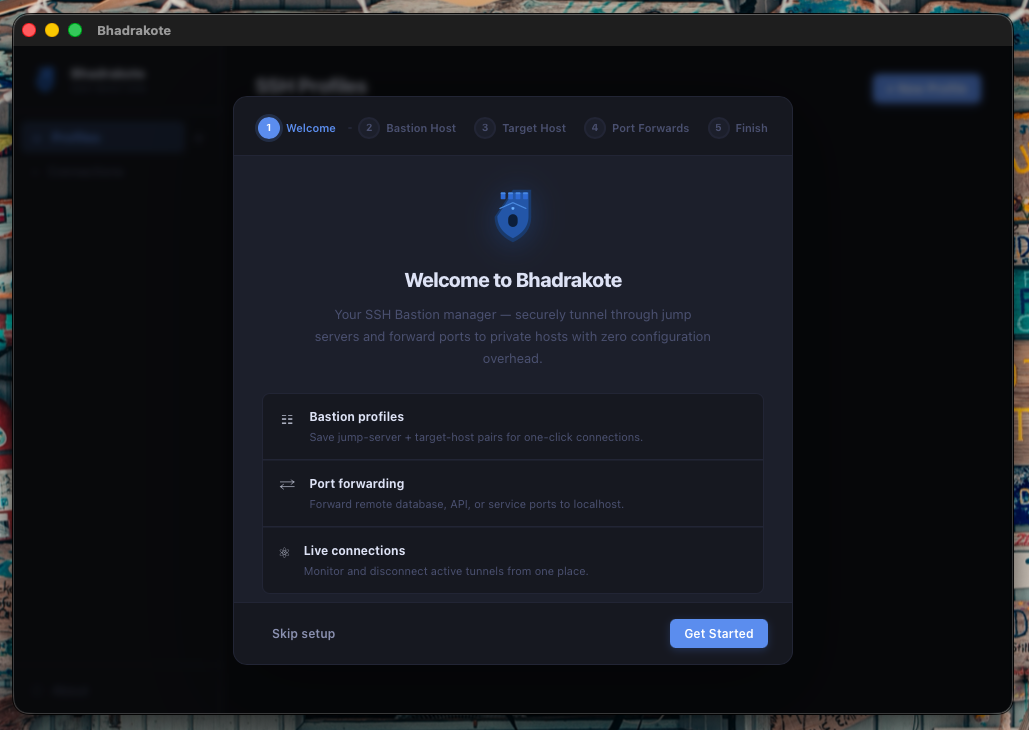 Bhadrakote Setup Wizard